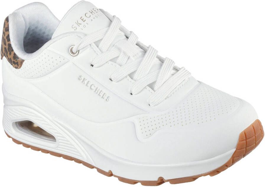 Skechers Uno Jungle Nite Sneakers Dames 177093 WHLD wit
