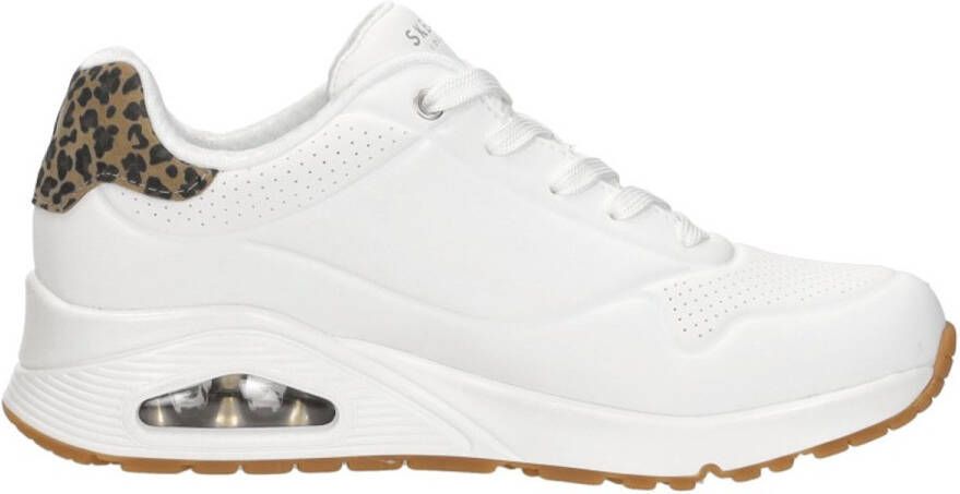 Skechers Uno Jungle Nite Sneakers Dames 177093 WHLD wit