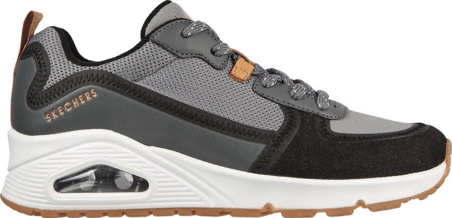 Skechers Uno Layover Dames Sneakers Black