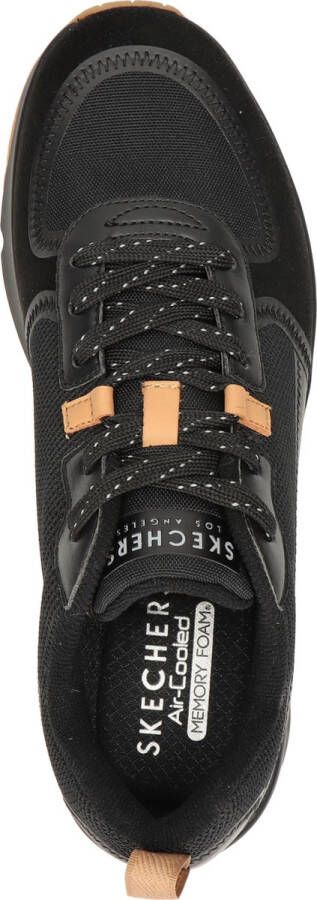 Skechers Uno Layover heren sneaker Zwart