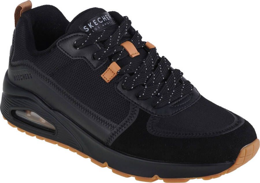 Skechers Uno Layover Sneakers Laag zwart