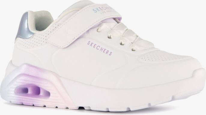 Skechers Uno Lite 2.0 meisjes sneakers wit Extra comfort Memory Foam
