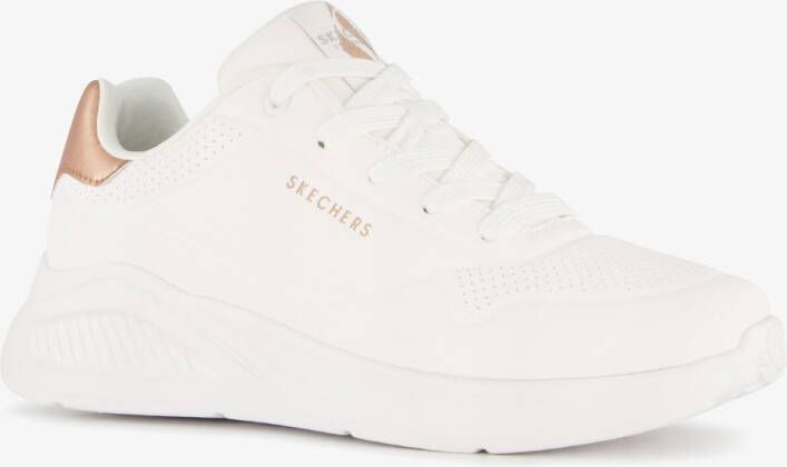 Skechers Uno Lite dames sneakers wit Extra comfort Memory Foam