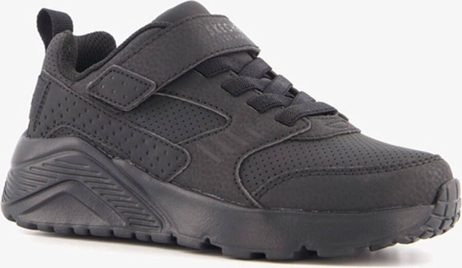 Skechers Uno Lite Donex zwarte kinder sneakers Extra comfort Memory Foam