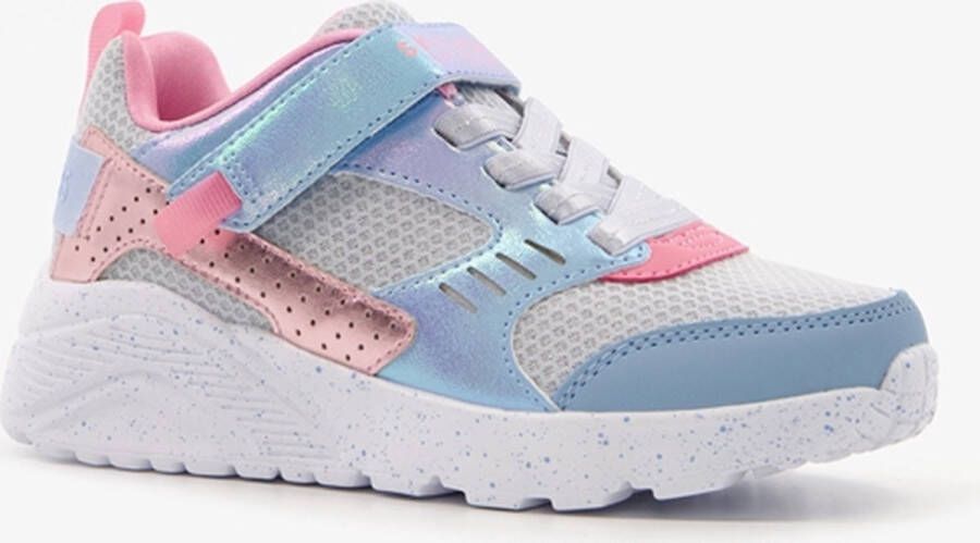 Skechers Uno Lite Gen Chill meisjes sneakers blauw Extra comfort Memory Foam