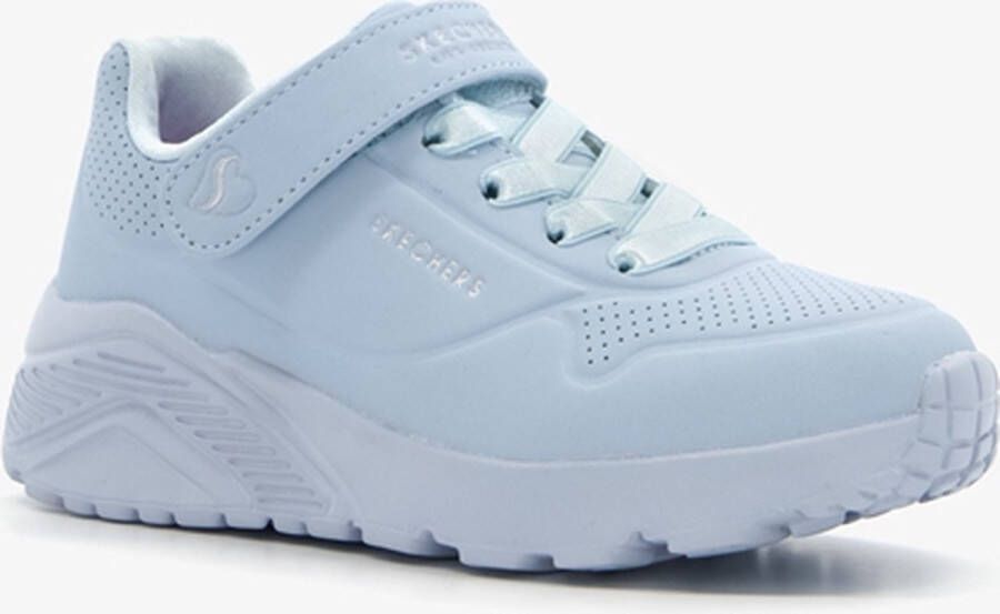 Skechers Uno Lite kinder sneakers lichtblauw Extra comfort Memory Foam