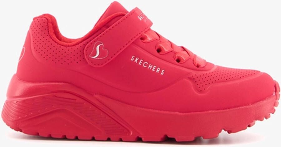 Skechers Uno Lite kinder sneakers rood
