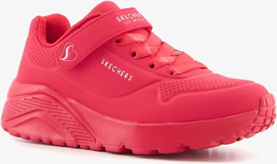 Skechers Uno Lite kinder sneakers rood Extra comfort Memory Foam