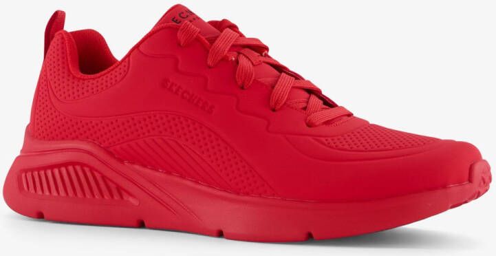 Skechers Uno Lite Lighter One heren sneakers rood Extra comfort Memory Foam