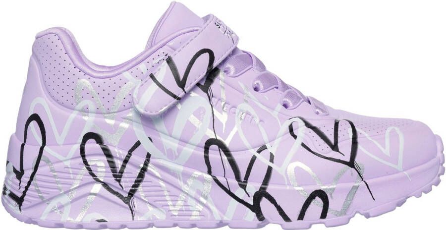 Skechers Uno Lite-Love Levitate Meisjes Sneakers Paars