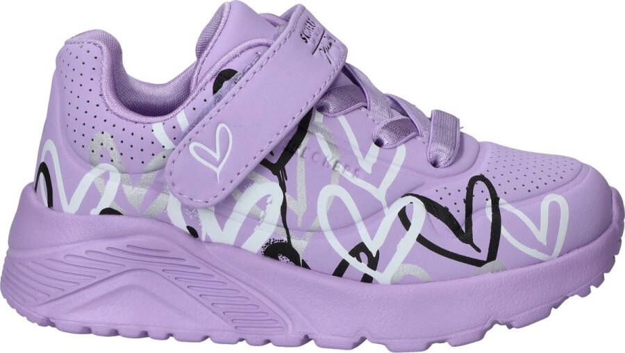 Skechers Uno Lite Love Levitate Sneakers Meisjes Paars