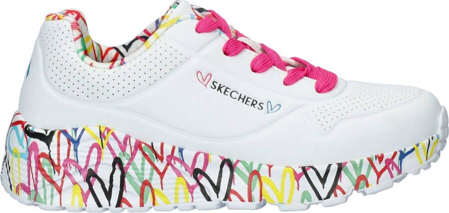 Skechers Uno Lite Lovey Luv Meisjes Sneakers Multicolour - Foto 1