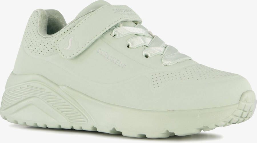 Skechers Uno Lite meisjes sneakers pistache Groen Extra comfort Memory Foam