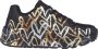Skechers Uno Lite sneakers zwart Meisjes Imitatieleer All over print 29 - Thumbnail 10