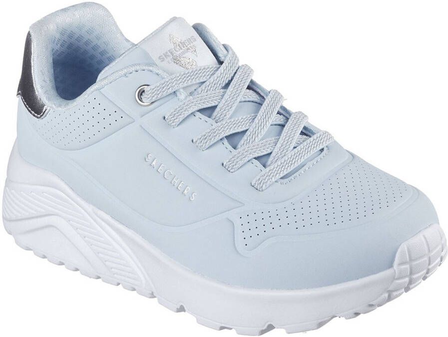 Skechers Uno Lite Metallic Mode Schoenen Blauw 1 2