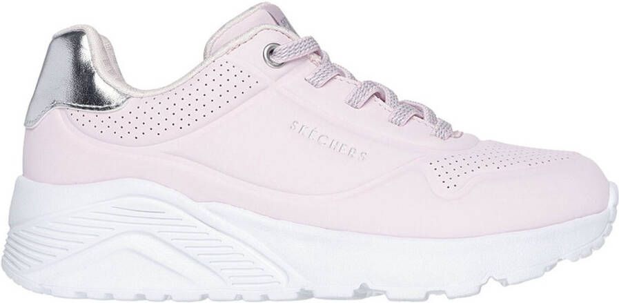 Skechers Uno Lite Metallic Mode Schoenen Roze 1 2