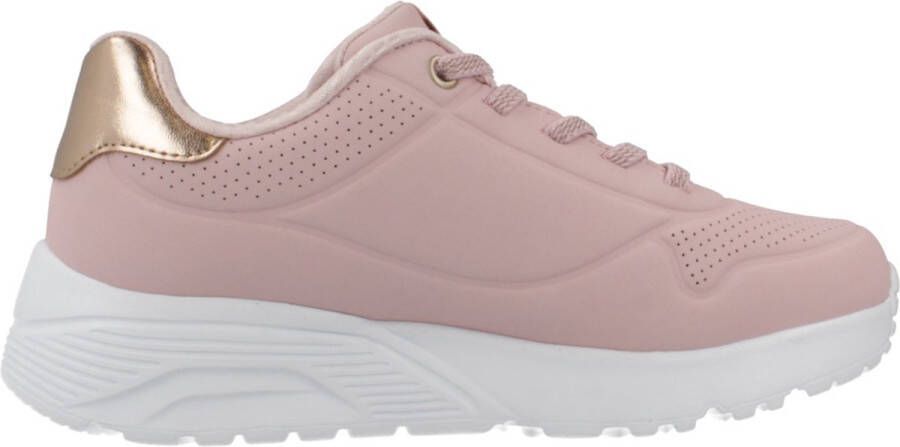 Skechers Uno Lite Metallic Mode Schoenen Roze Jongen