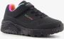 Skechers Uno Lite Rainbow Specks meisjes sneakers Zwart Extra comfort Memory Foam - Thumbnail 1
