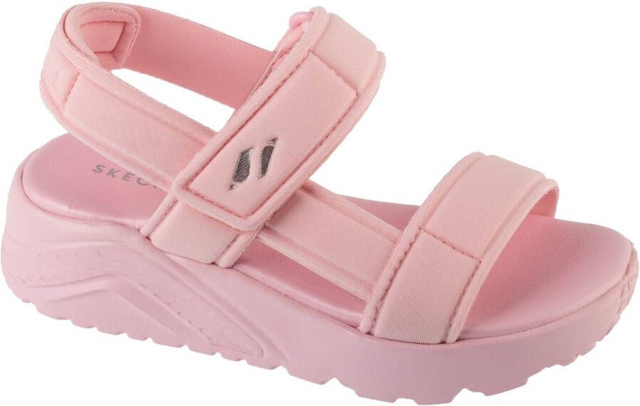 Skechers Uno Lite Sandal Sunny Stand voor meisje Roze Sandalen