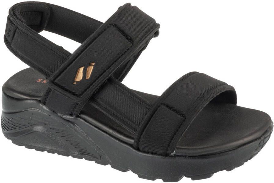 Skechers Uno Lite Sandal Sunny Stand voor meisje Zwart Sandalen