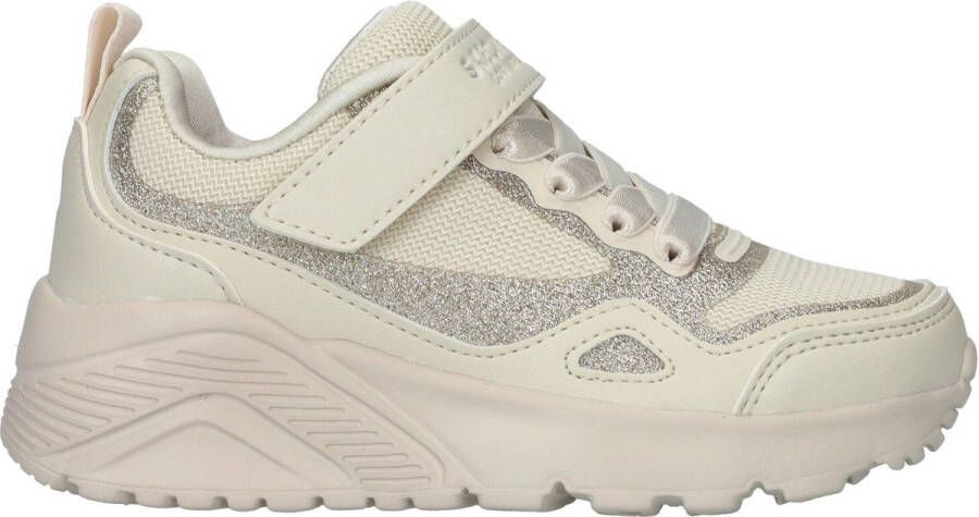 Skechers Uno Lite Sneaker Meisjes Beige goud