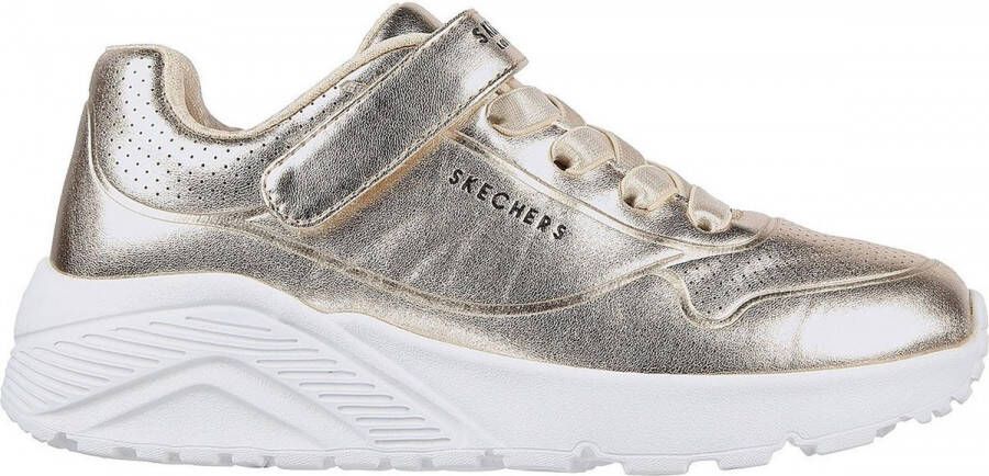 Skechers Uno Lite sneaker goud Meisjes Imitatieleer 28 Sneakers