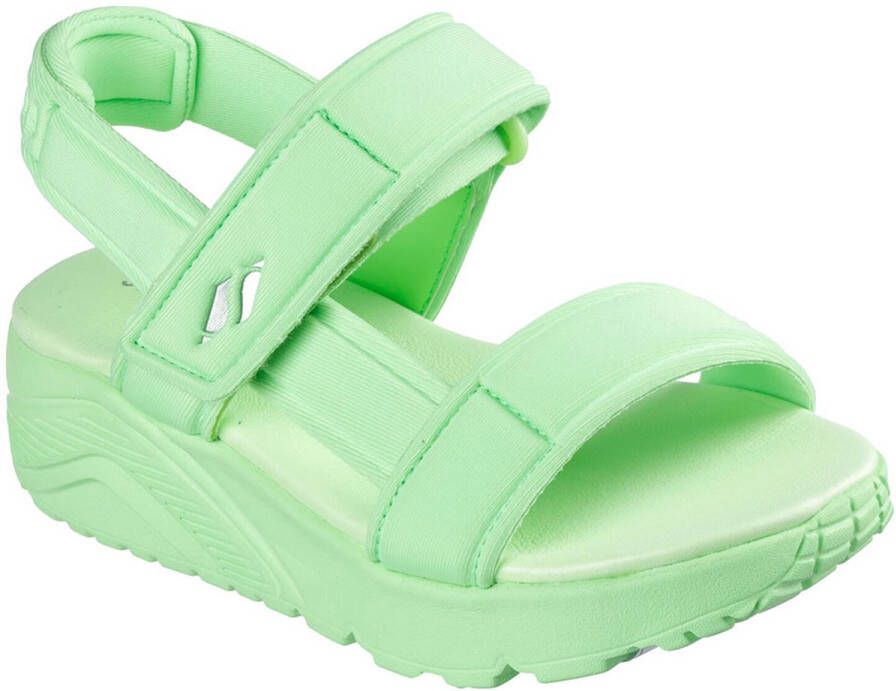 Skechers Uno Lite Sunny Stand Sandalen Groen 1 2 Meisjes