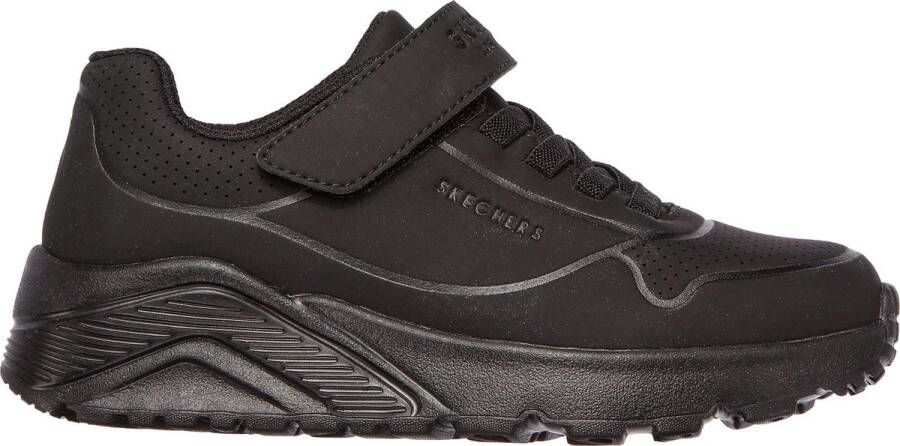 Skechers Uno Lite Vendox kinder sneakers zwart Extra comfort Memory Foam