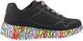 Skechers Uno Lite Subtle Love Schoenen Zwart Meisjes - Zwart