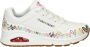 Skechers Uno Love All Around dames sneaker Wit - Thumbnail 1
