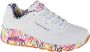 Skechers Uno-Loving Love 155506-WHT Vrouwen Wit Sneakers - Thumbnail 1