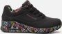 Skechers Sneakers met sleehak UNO-LOVING LOVE Vrijetijdsschoen lage schoen veterschoen met coole graffiti-print - Thumbnail 13