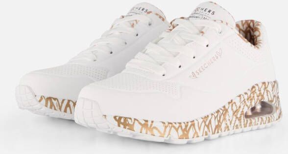 Skechers Sneakers UNO LOVING LOVE Vrijetijdsschoen lage schoen veterschoen met luchtkamerzool