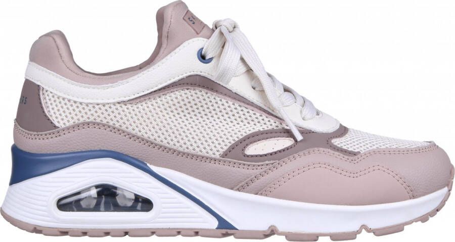 Skechers Uno Heel Hints Sneakers Laag Roze