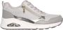 Skechers Uno- Metallic Sliders Dames Sneakers Beige - Thumbnail 1