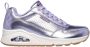 Skechers Sneakers Uno Metallixs sleesneaker plateausneaker veterschoen lage schoen in metallic-look - Thumbnail 1