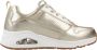Skechers Sneakers Uno Metallixs Wedge sneakers plateausneakers veterschoenen met Skech-Air - Thumbnail 5