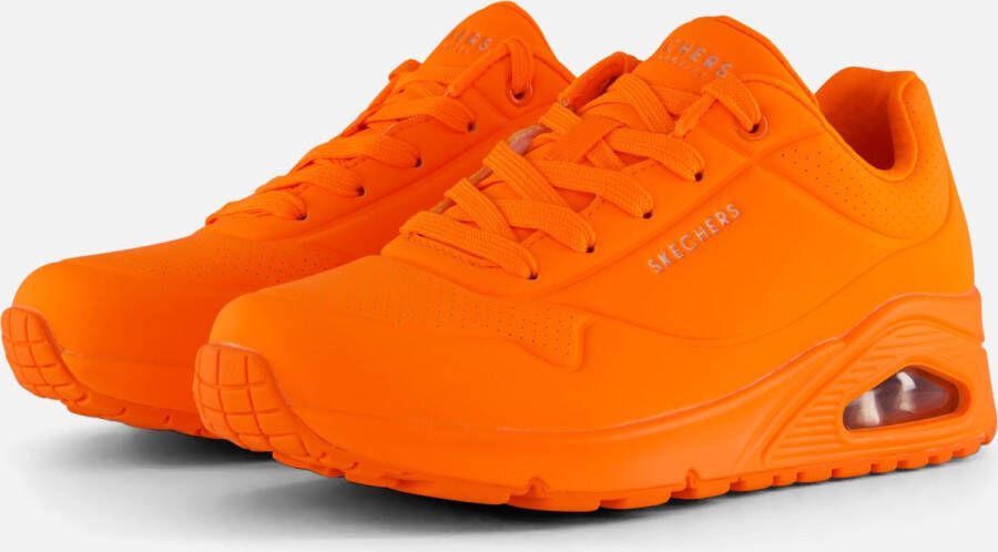 Skechers Fogerty Damessneakers Stijlvol en Comfortabel Oranje Dames