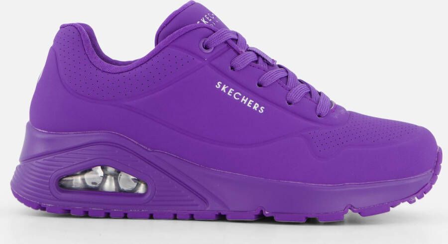 Skechers Uno Night Shades Dames Sneakers Paars