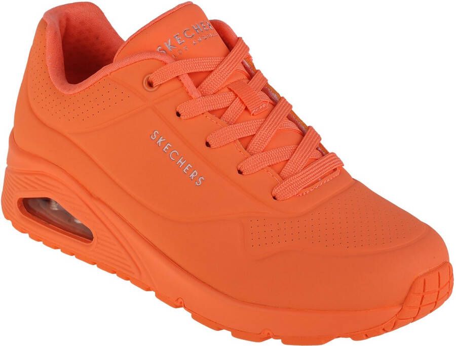Skechers Uno Night Shades Vrouwen Oranje Sneakers