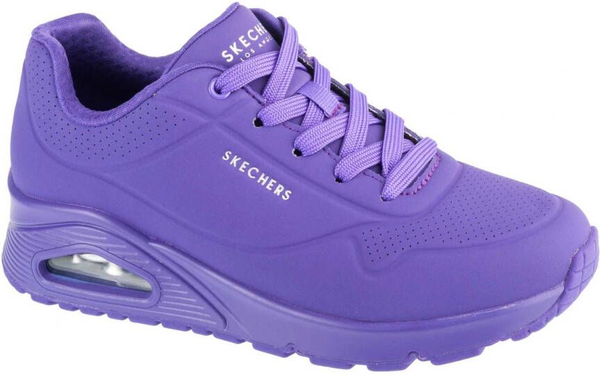 Skechers Uno Night Shades Vrouwen Purper Sneakers Sportschoenen