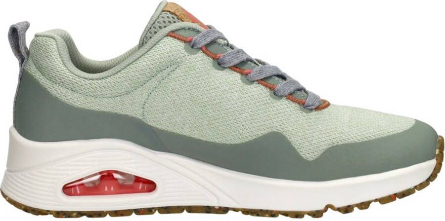 Skechers Uno Pla-Knit Sneakers Laag mint