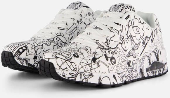 Skechers Sneakers met skech-air luchtkamers zool vrijetijdsschoen lage schoen veterschoen - Foto 2