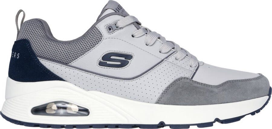 Skechers Retro One Sneaker met Air-Cooled Memoryfoam Gray Dames