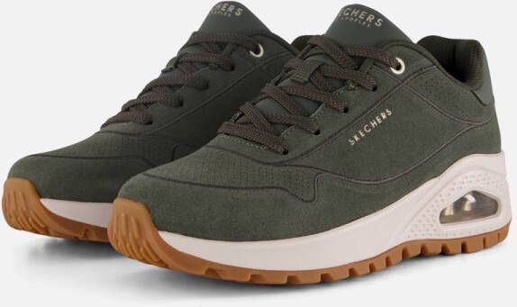 Skechers Uno Rugged Chillproof Sneakers groen Dames