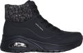 SKECHERS Boots 'Winterstiefel Damen 167988 BLK Kunststoff (Synthetik) in schwarz' zwart - Zwart