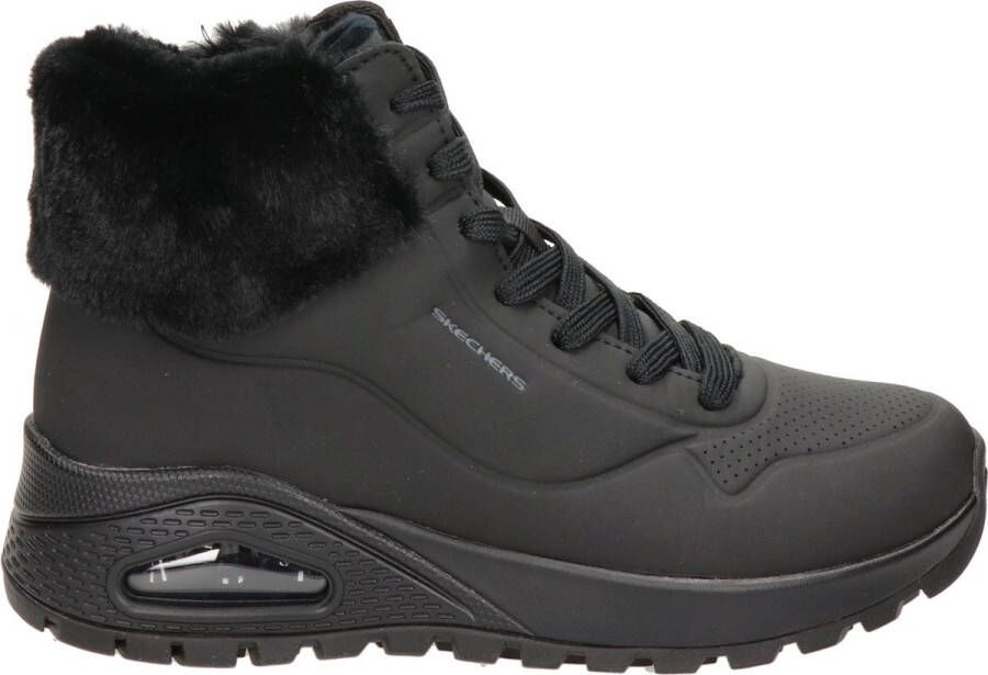 Skechers Wintercomfort Sneakers met Air Cooled Memory Foam Zwart Dames