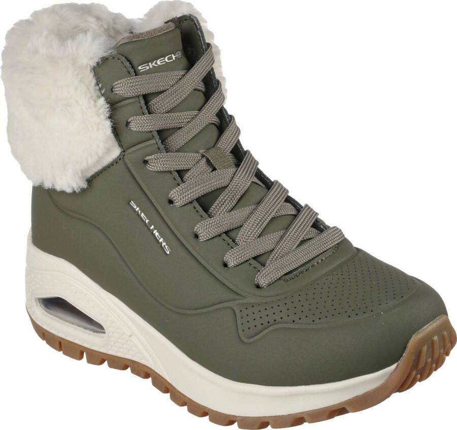 Skechers Uno Rugged groen sneakers dames (167274 OLV)