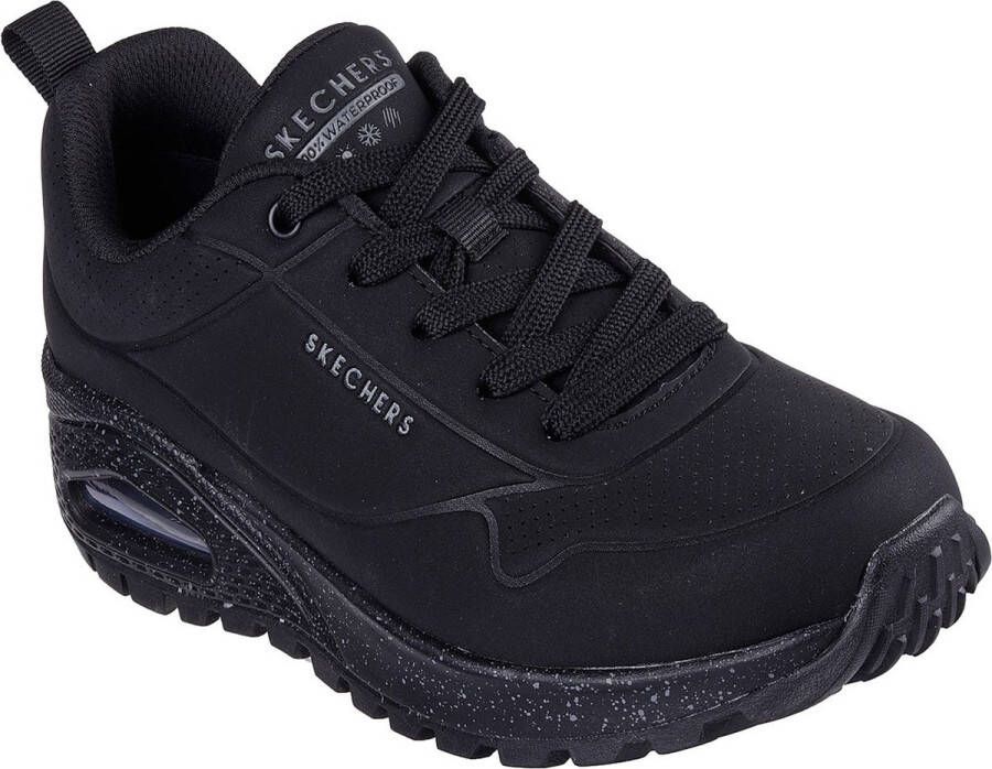 Skechers UNO RUGGED -SPOTTED TERRAIN damestrainers waterdicht 177164 BBK zwart