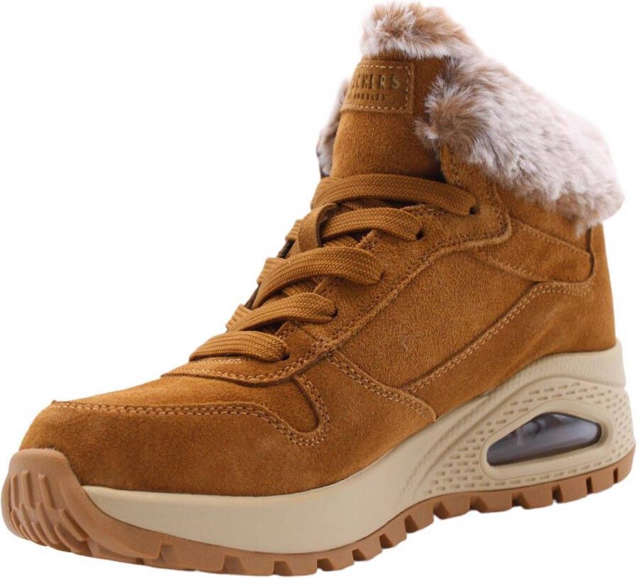 Skechers On The Go Joy-Plush Dreams 144042-DKTP Vrouwen Grijs Laarzen Sneeuw laarzen